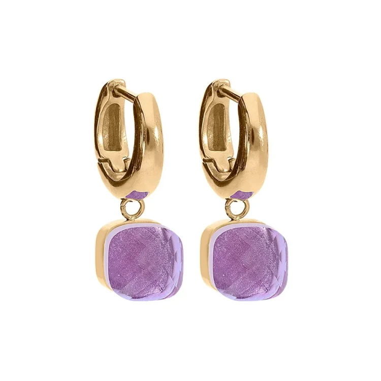 Серьги Qudo FIRENZE (G) Heather 107001/20-4809