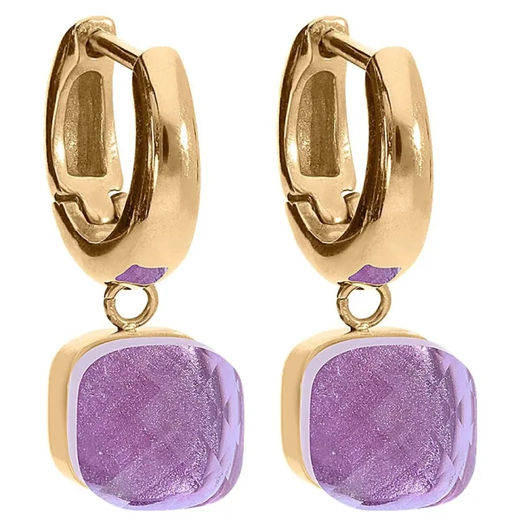 Серьги Qudo FIRENZE (G) Heather 107001/20-4809