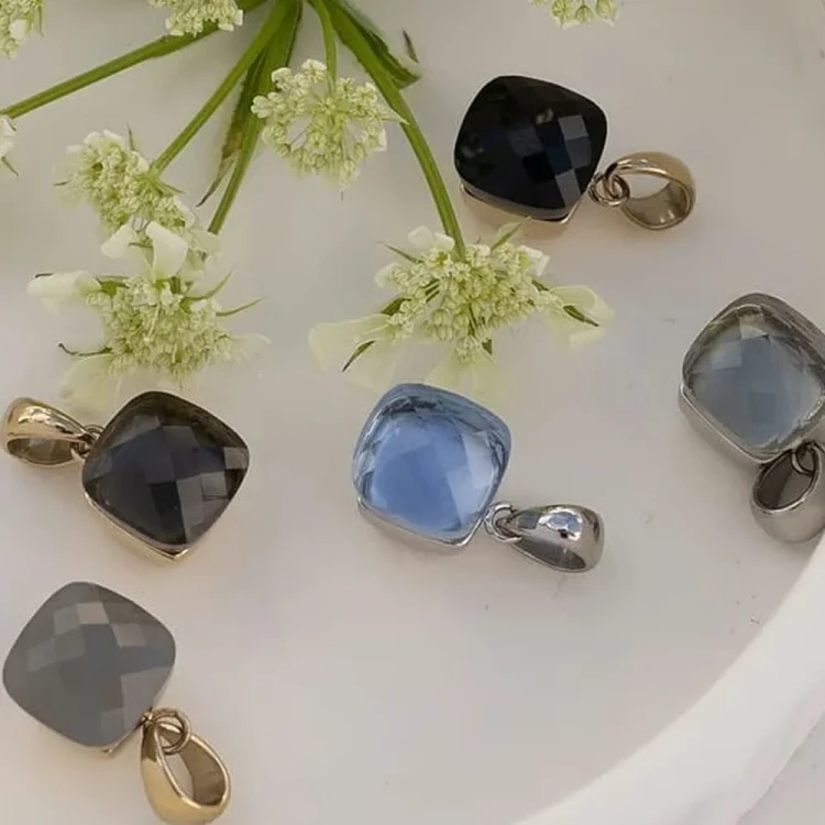 Колье Qudo FIRENZE (S) Smoky Quartz 107000/48-5110