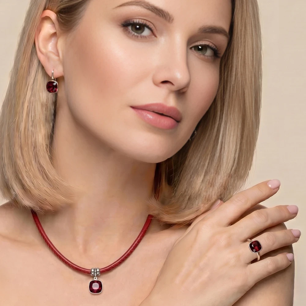 Серьги Siam Fiore Luna A2506.9 R/S