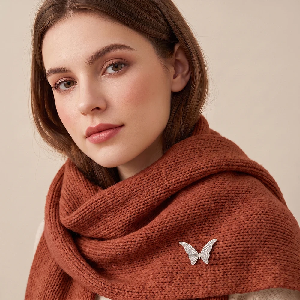 Брошь Butterfly Fiore Luna FBB02223-03 S