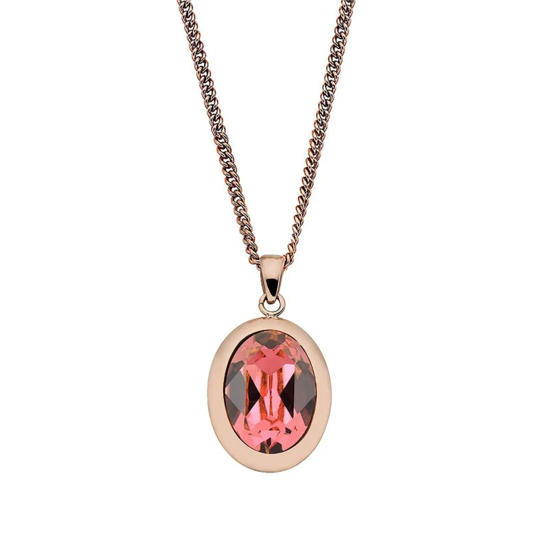 Колье Qudo Tivola Rose Peach 404580 R/RG