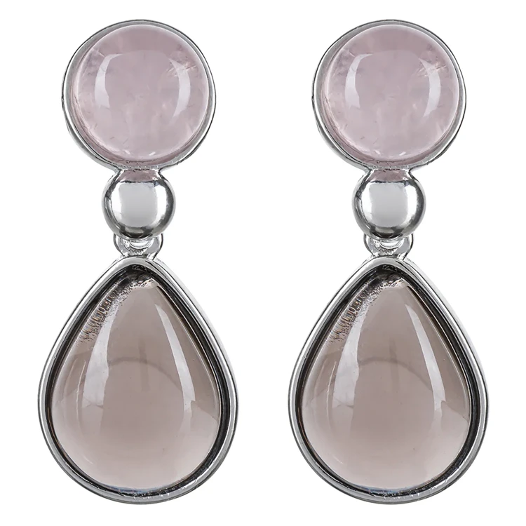 Серьги Possebon Q. Rose, Obs Fume A0738.7.11 S