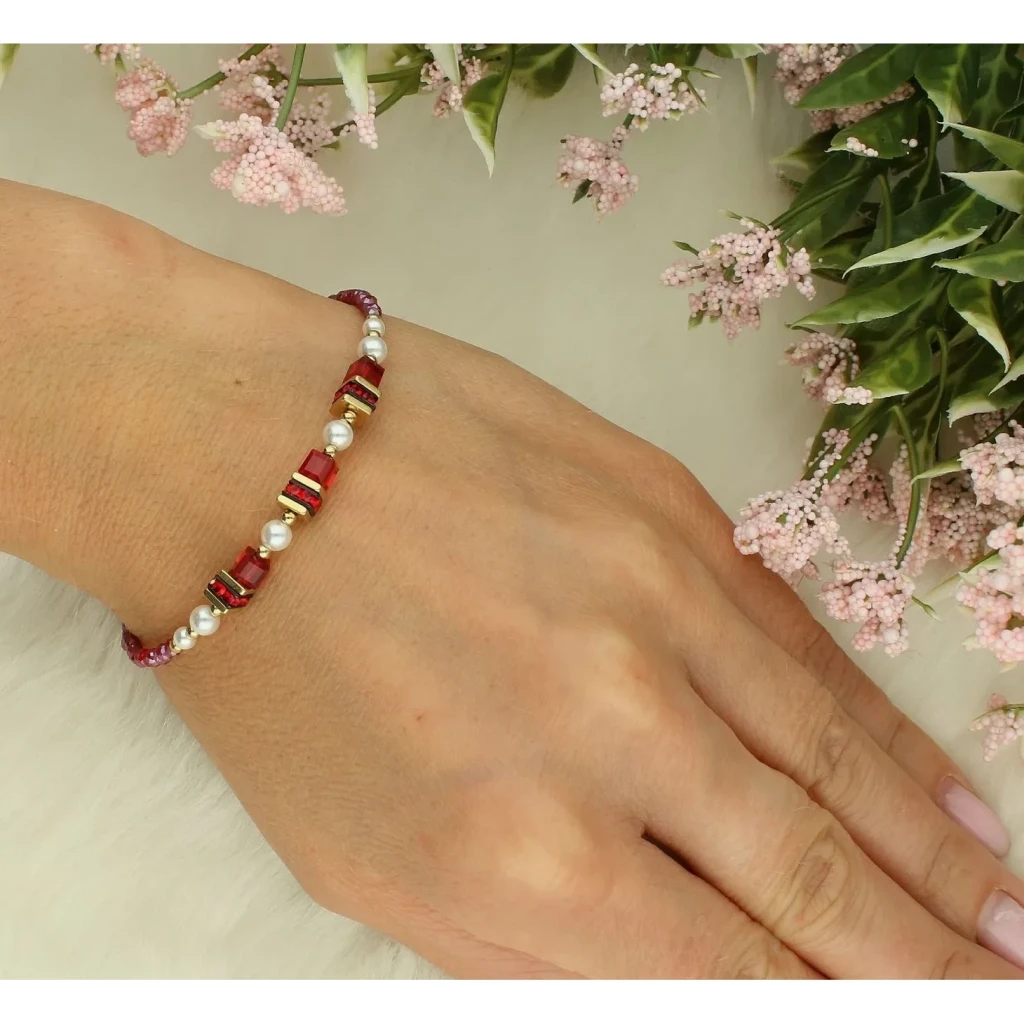 Браслет Coeur de Lion Red 4567/30-0300