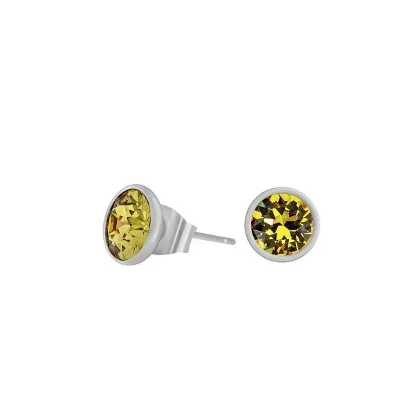 Fiore Luna Пусеты Light Topaz SWE297 LT S