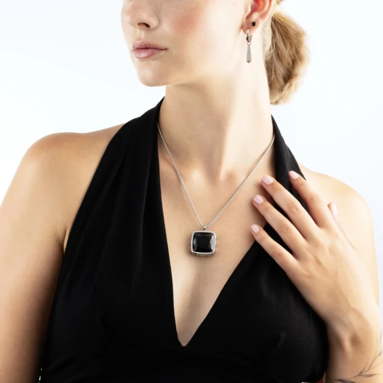Колье Coeur de Lion Black-Silver 1200/10-1317