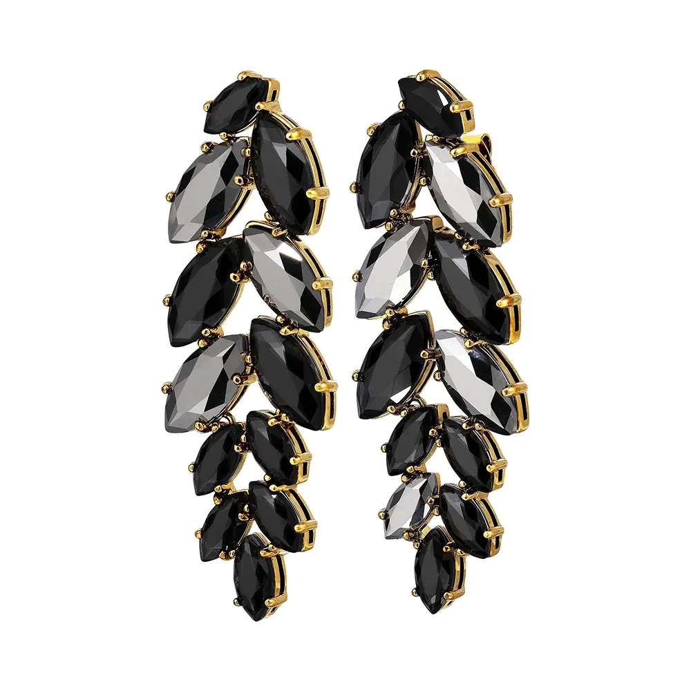 Серьги Dyrberg Kern BANYAN SG BLACK 470036