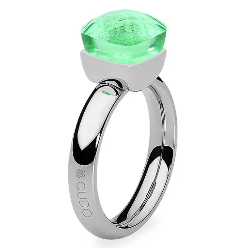 Кольцо Qudo FIRENZE 19 (S) Peridot 107000/40-4516 19