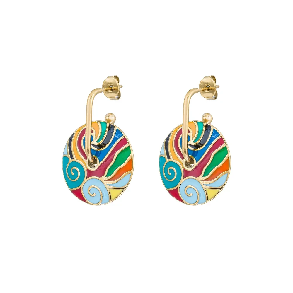 Серьги Fiore Luna AE13784-3 G