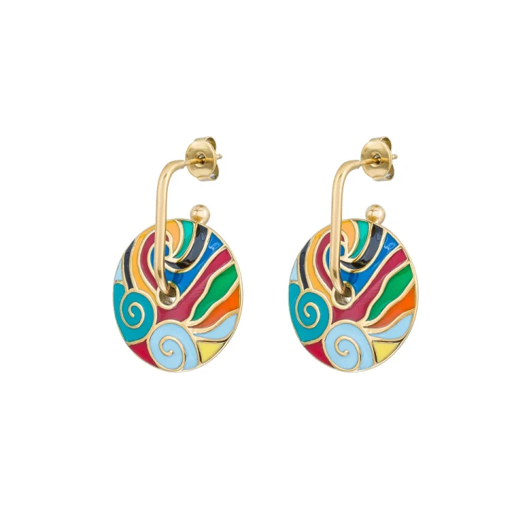 Серьги Fiore Luna AE13784-3 G