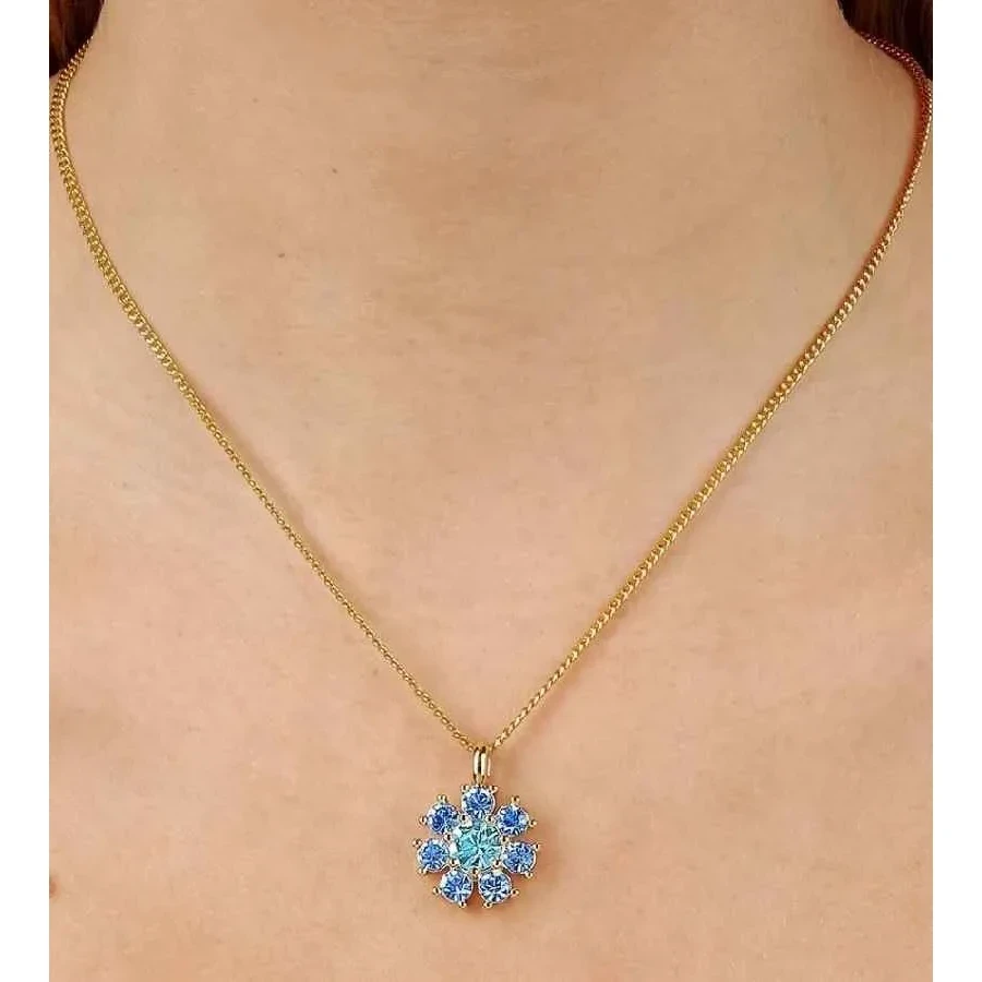 Колье Dyrberg Kern DELISE SG LIGHT BLUE/AQUA 440033