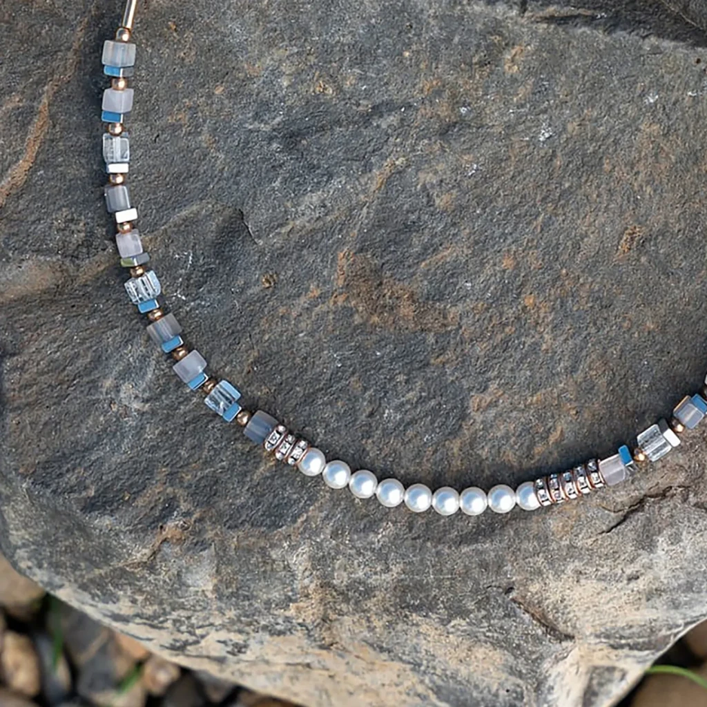 Колье Coeur de Lion Light Blue 4354/10-0720