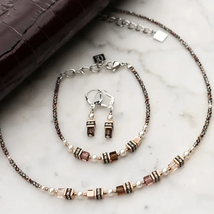 Серьги Coeur de Lion Braun 4567/20-1100