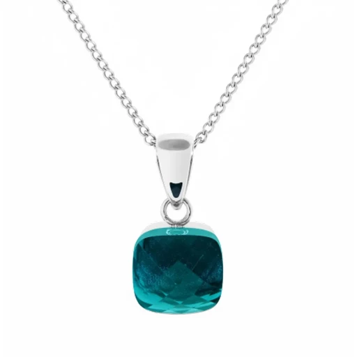 Колье Qudo FIRENZE (S) Blue Zircon 107000/48-4601
