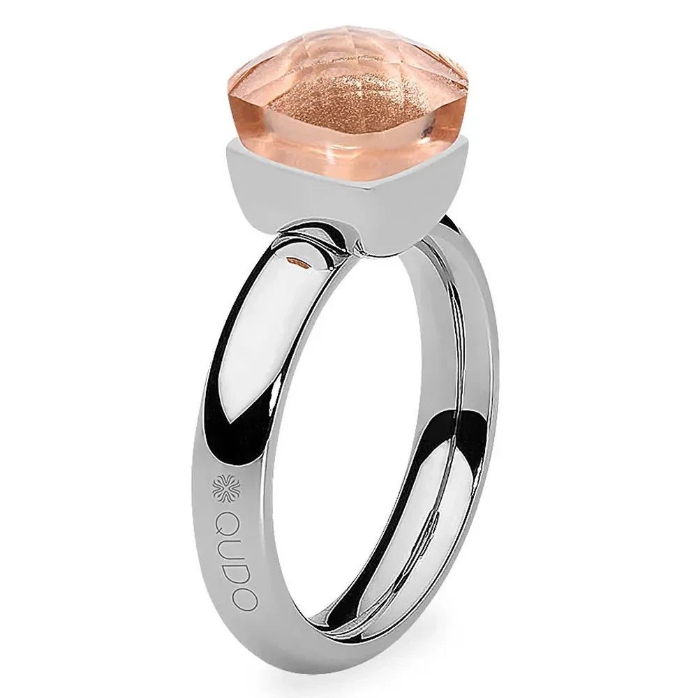 Кольцо Qudo FIRENZE 19 (S) Light Peach 107000/40-4205 19