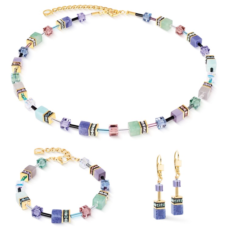 Серьги Coeur de Lion Multicolour Pastell Romantic 4905/20-1558