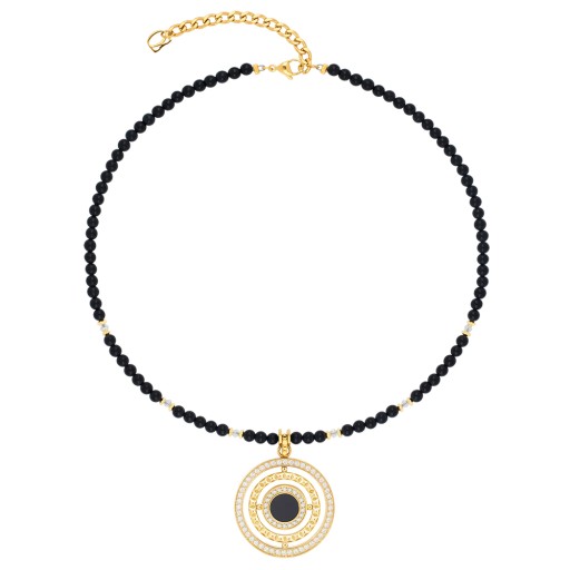 Колье Coeur de Lion Black-Gold 2062/10-1316