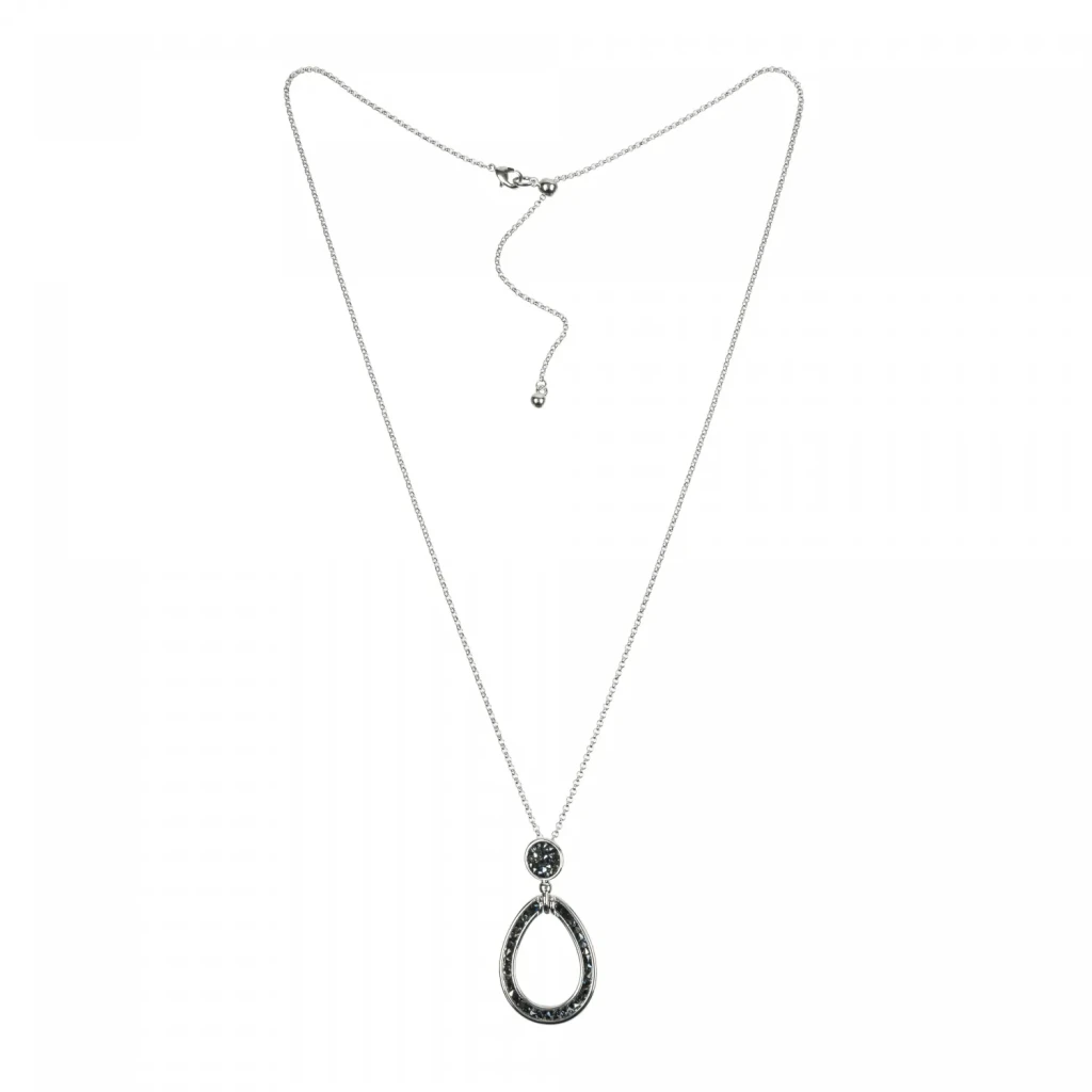 Колье Fiore Luna Jet Nut B2103SW-N05.4 BW/S