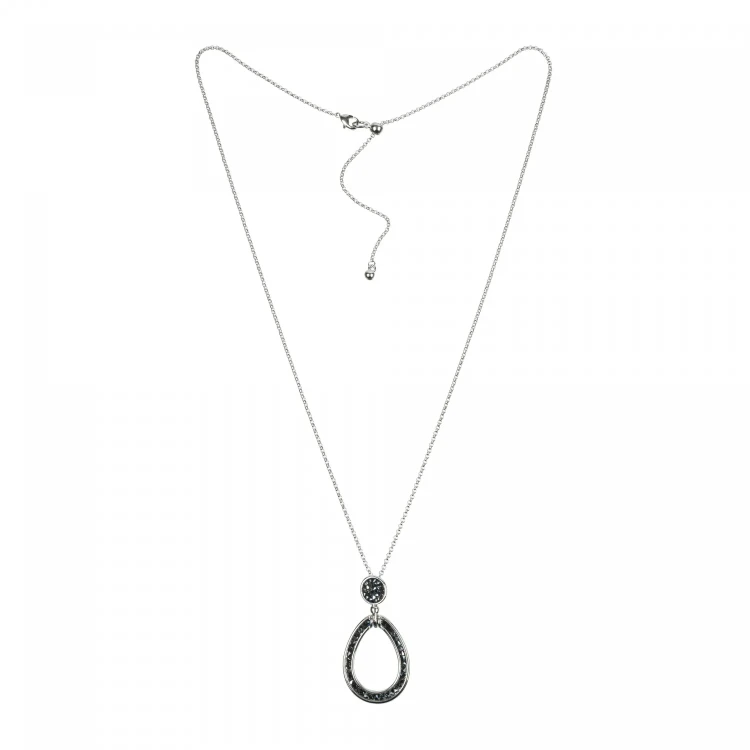 Колье Fiore Luna Jet Nut B2103SW-N05.4 BW/S