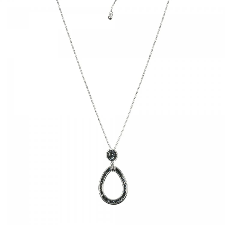 Колье Fiore Luna Jet Nut B2103SW-N05.4 BW/S