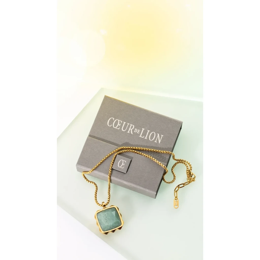 Колье Coeur de Lion Green-Gold 1200/10-0516