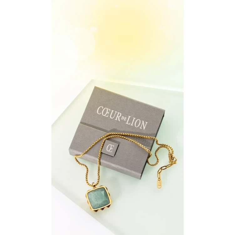 Колье Coeur de Lion Green-Gold 1200/10-0516