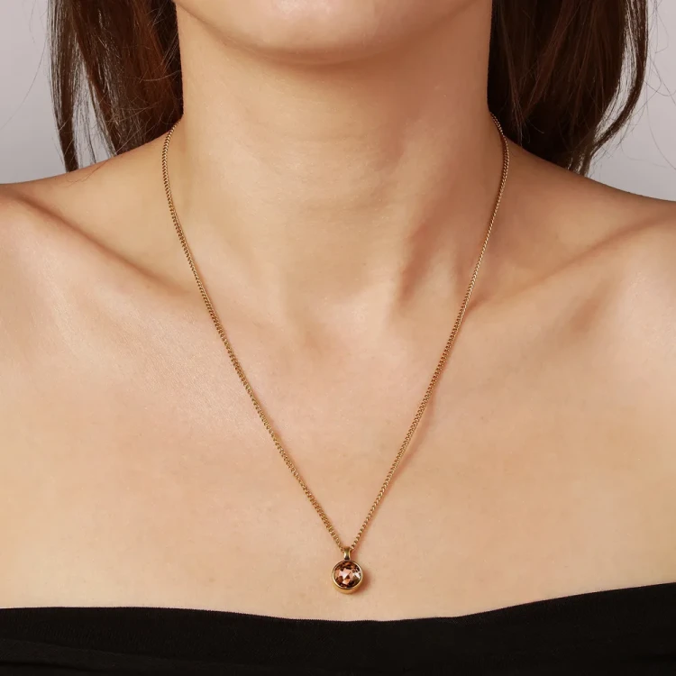 Колье Dyrberg Kern ETTE SG BROWN 450144