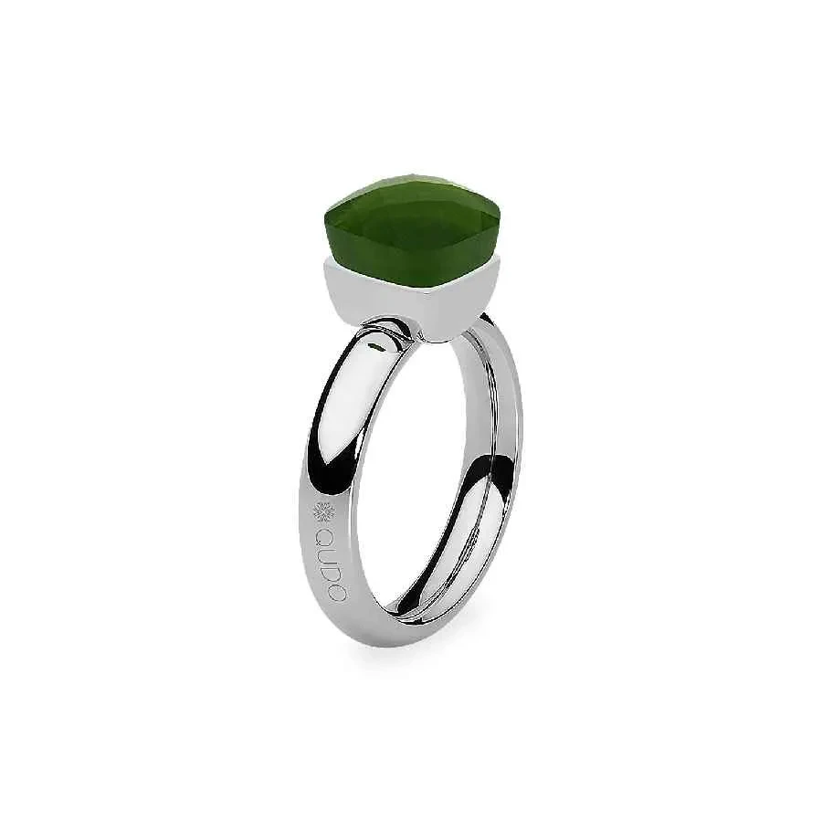 Кольцо Qudo Firenze olive 16.5 мм 610012 G/S