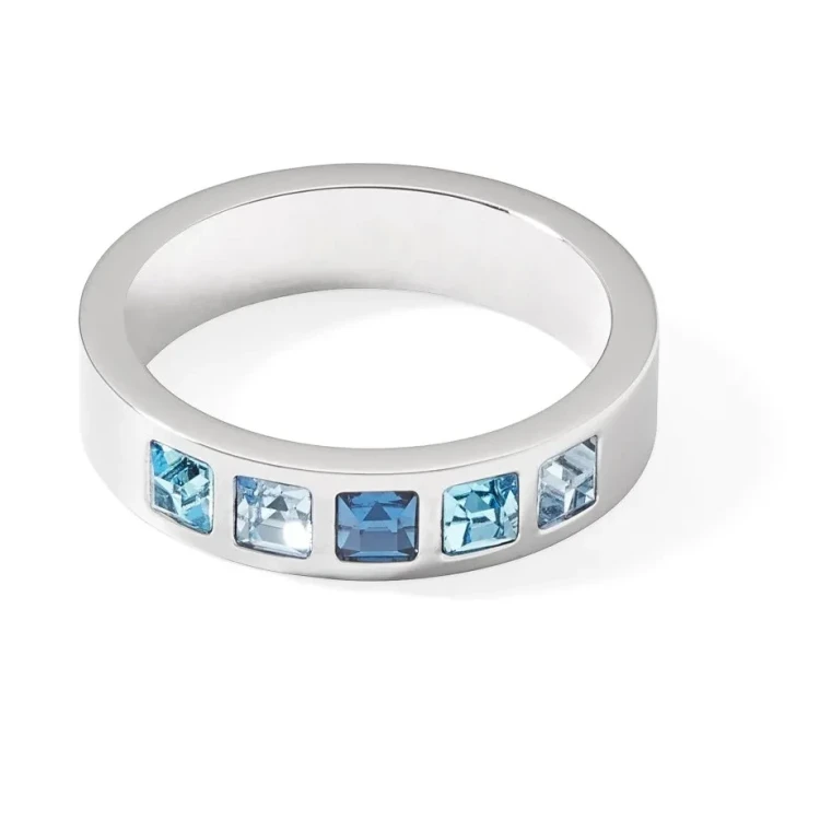 Кольцо Coeur de Lion Blue-Silver 16,5 0130/40-0717 52