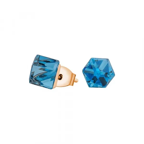 Fiore Luna Пусеты Aquamarine SWE1127/1 A RG