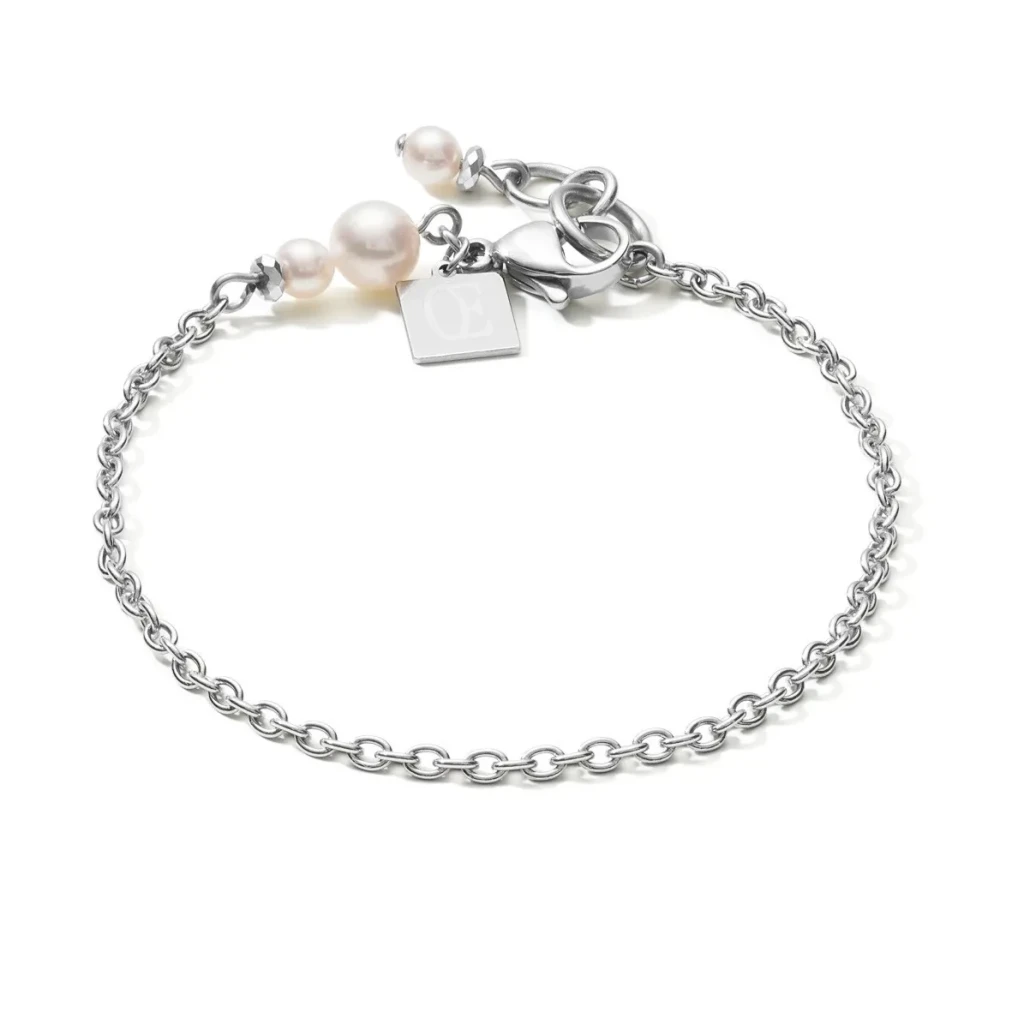 Браслет Coeur de Lion White-Silver 1103/30-1417