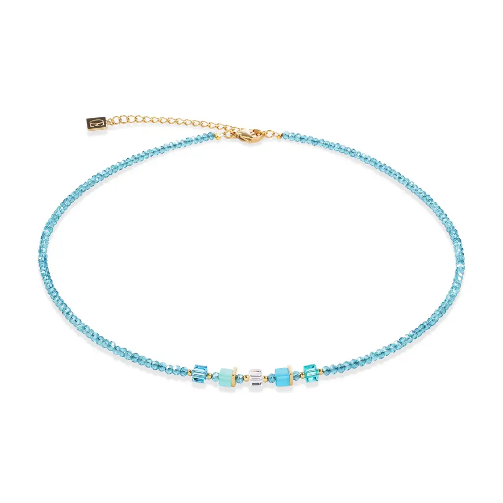 Колье Coeur de Lion Turquoise 4464/10-0600