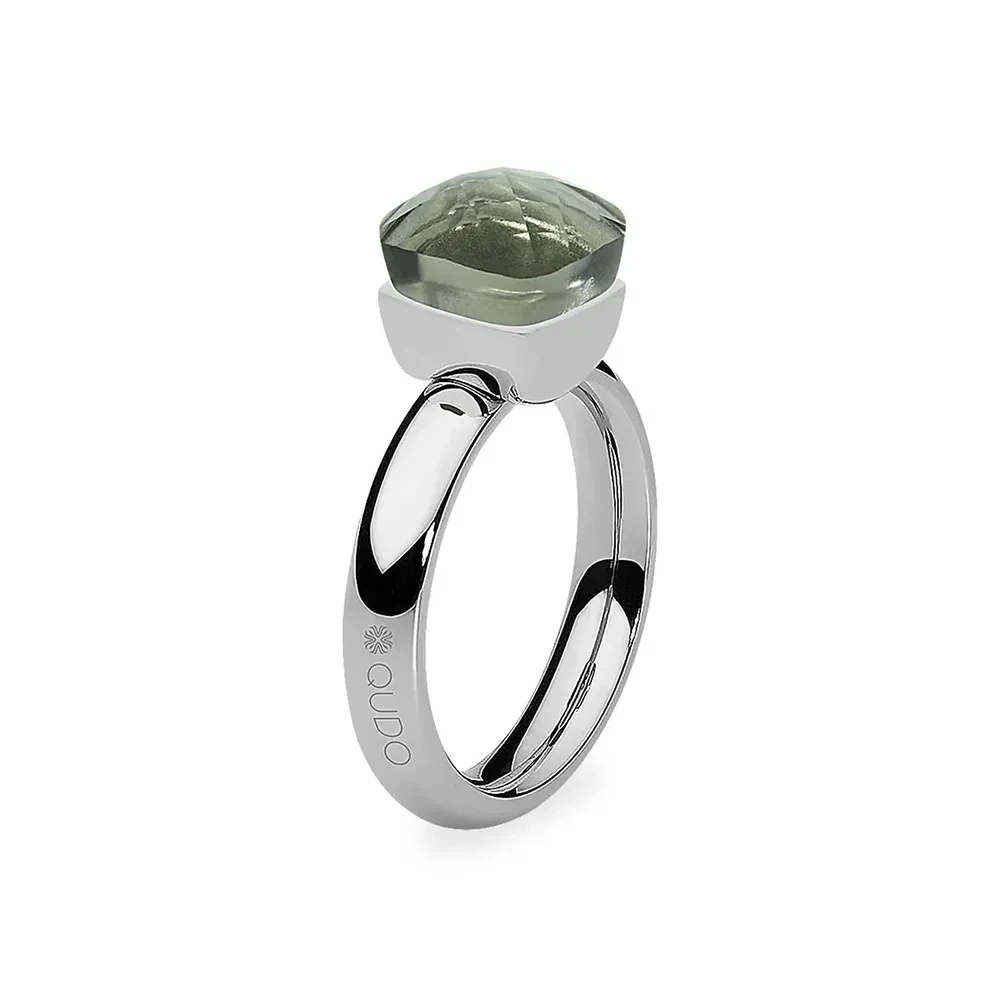 Кольцо Qudo FIRENZE 19 (S) Smoky Quartz 107000/40-5110 19