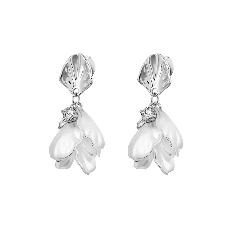 Серьги Fiore Luna IMITATION MOTHER-OF-PEARL ABE25644-02 S