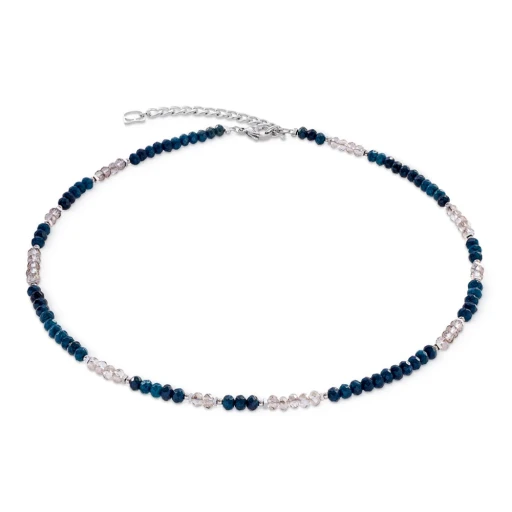 Колье Coeur de Lion Blue-Silver 2043/10-0717