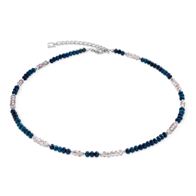 Колье Coeur de Lion Blue-Silver 2043/10-0717