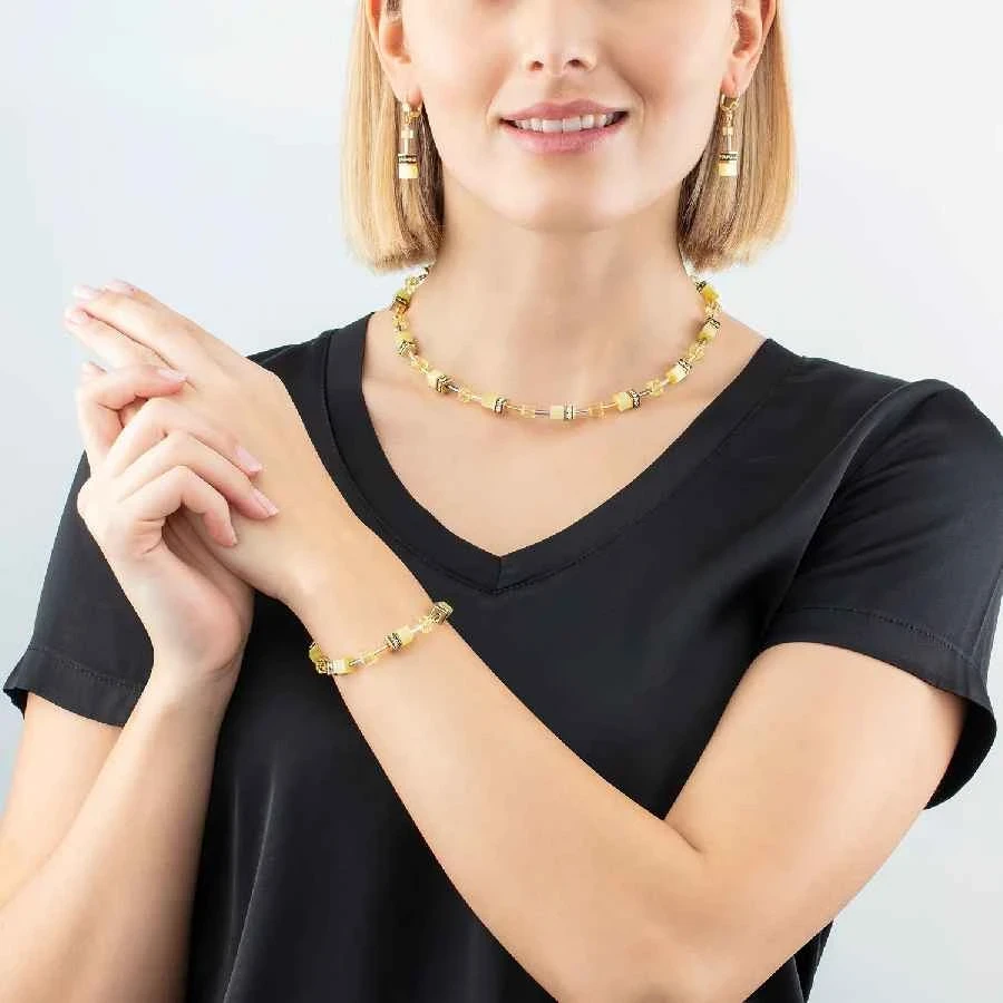 Браслет Coeur de Lion Light yellow 4020/30-0120