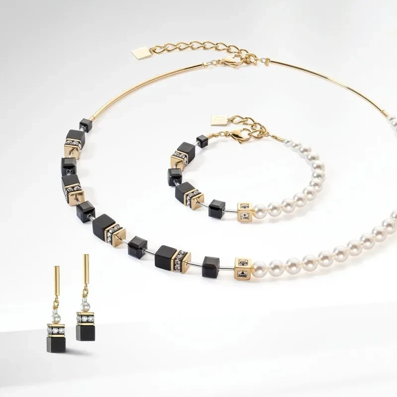 Браслет Coeur de Lion Black-Gold 5086/30-1316