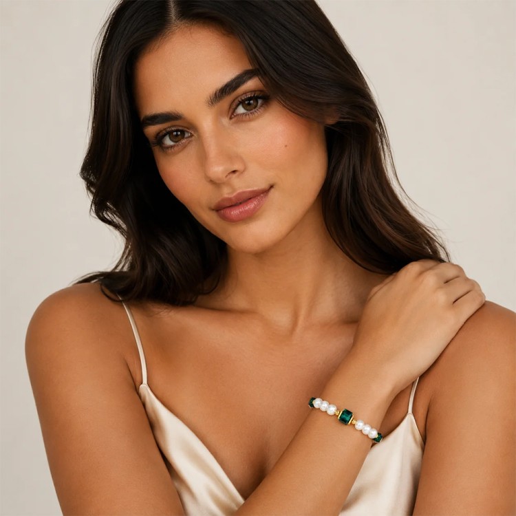 Браслет Coeur de Lion Dark Green 2110/30-0521