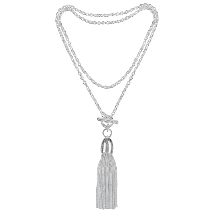 Колье Fiore Luna Tassel 80 см LN6084 S