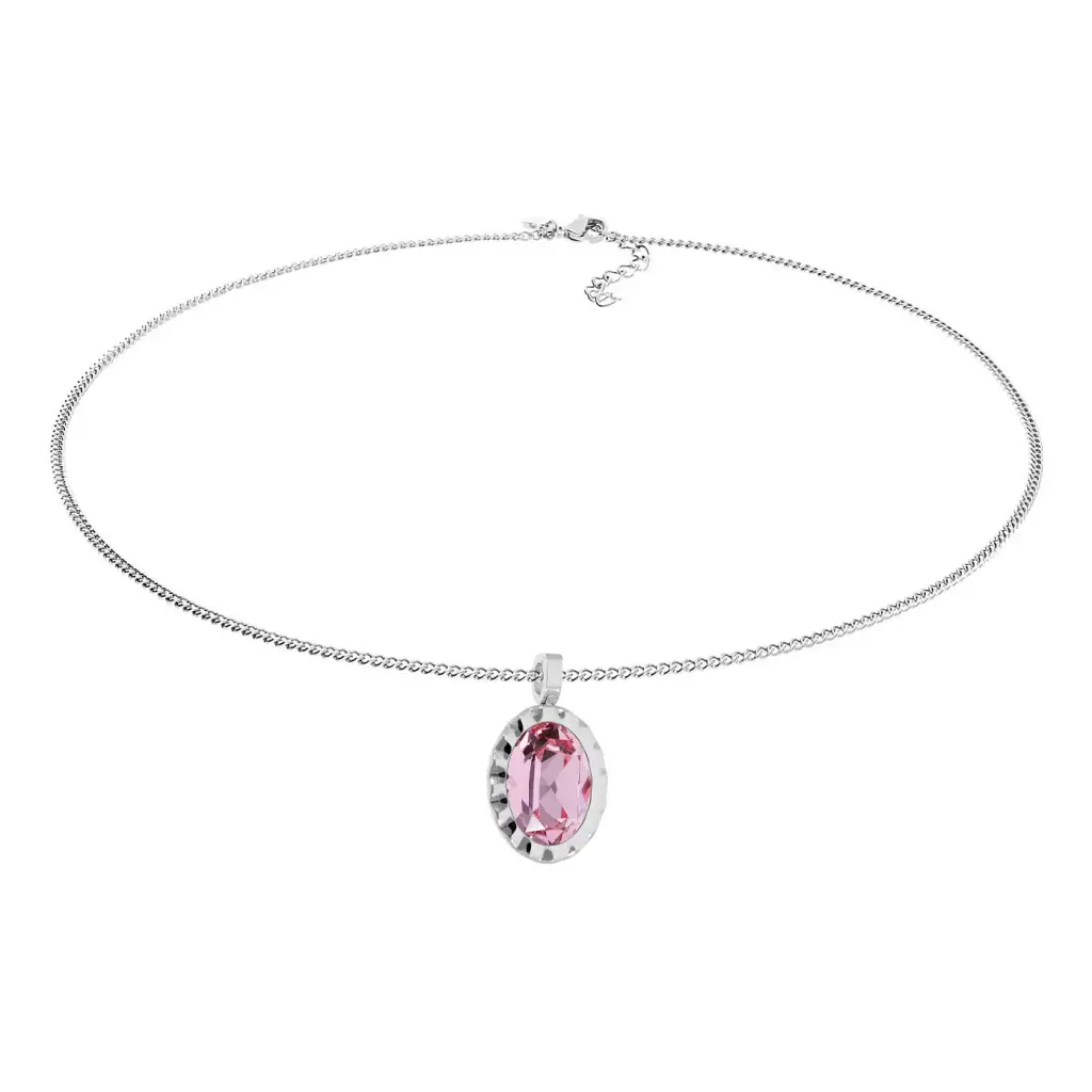 Колье Qudo TIVOLA UNICA big (S/P) Light rose 3cm 420530