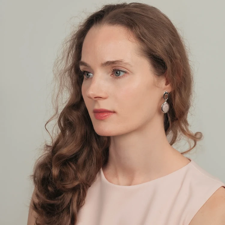 Серьги Possebon Q. Rose A0368.7 S