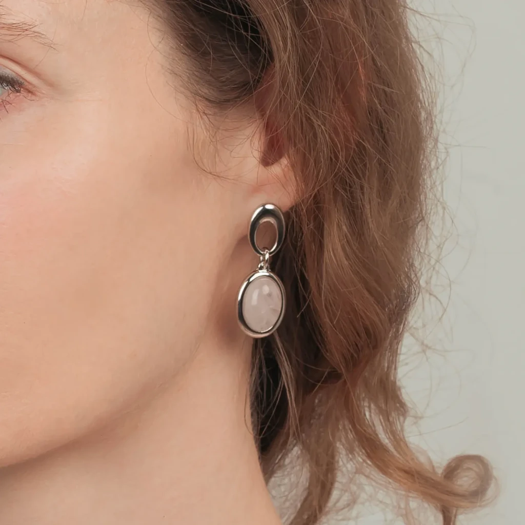 Серьги Possebon Q. Rose A0368.7 S