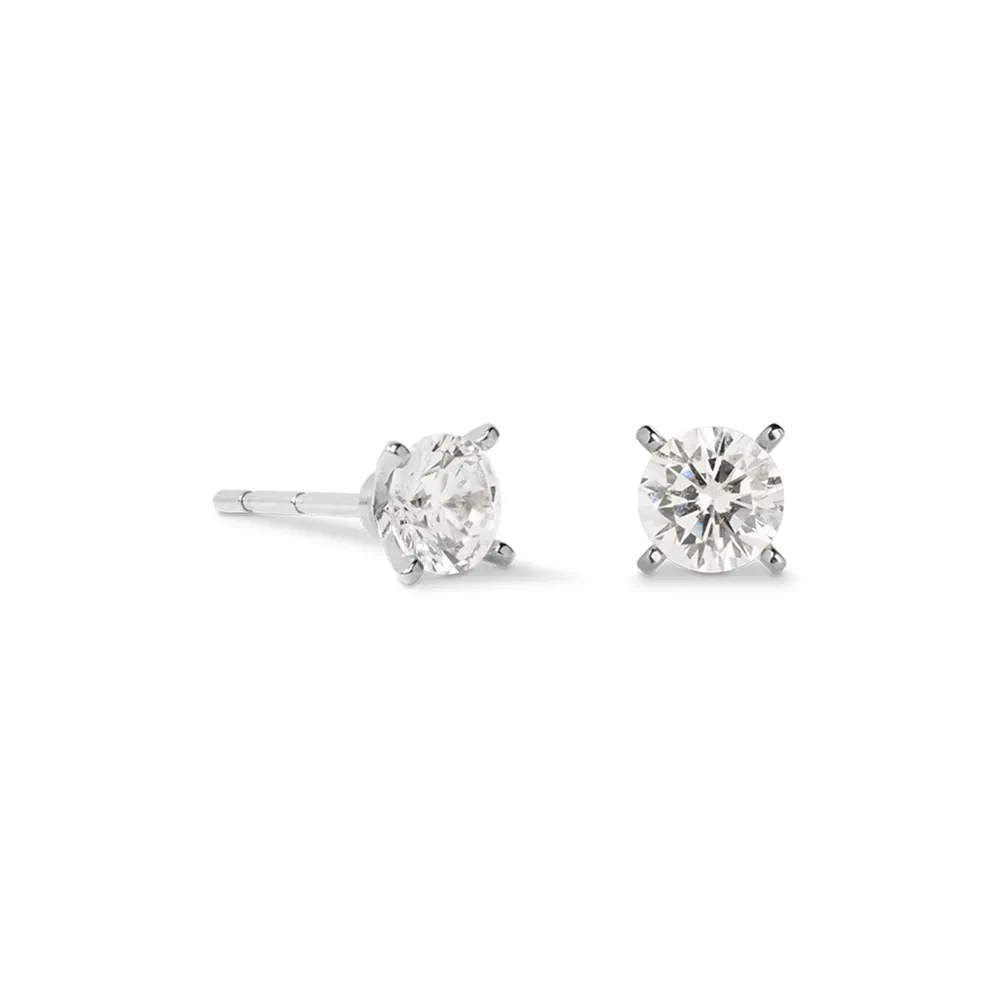 Серьги Coeur de Lion Crystal-Silver 0207/21-1817