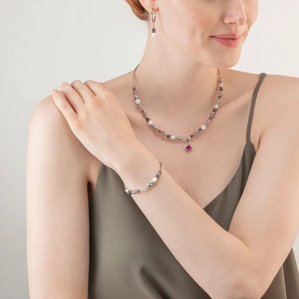 Пусеты Coeur de Lion Pink 4544/21-0400