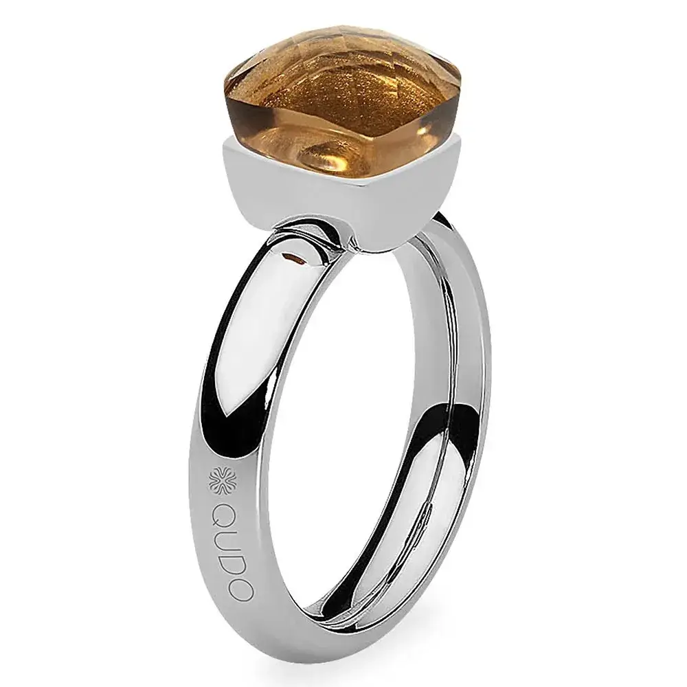 Кольцо Qudo FIRENZE 19 (S) Smoked Topaz 107000/40-5108 19