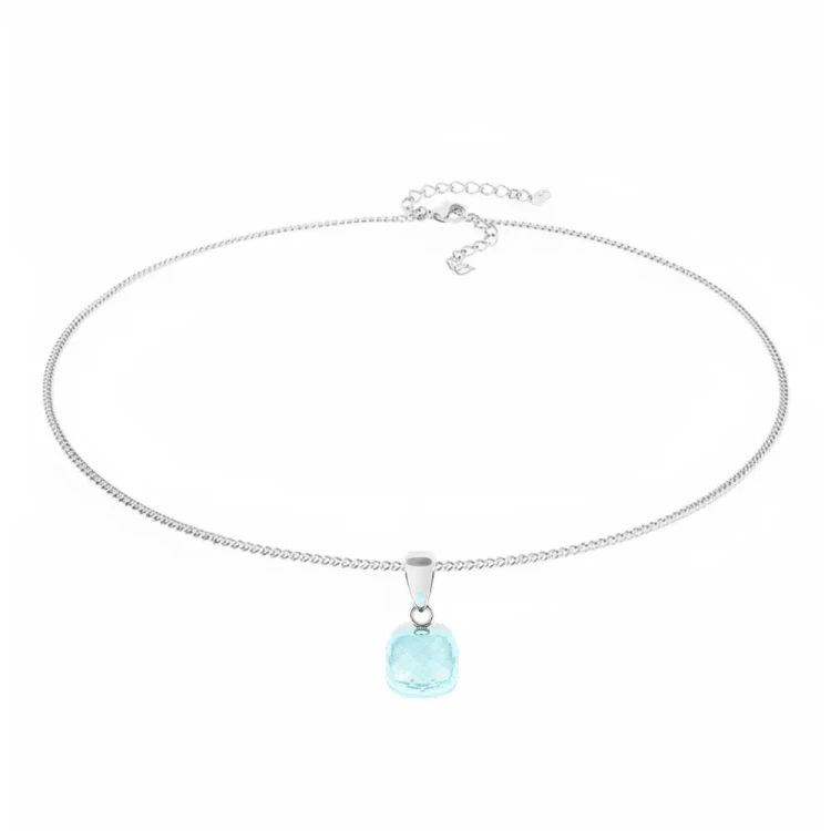 Колье Qudo FIRENZE (S) Aquamarine 107000/48-6002