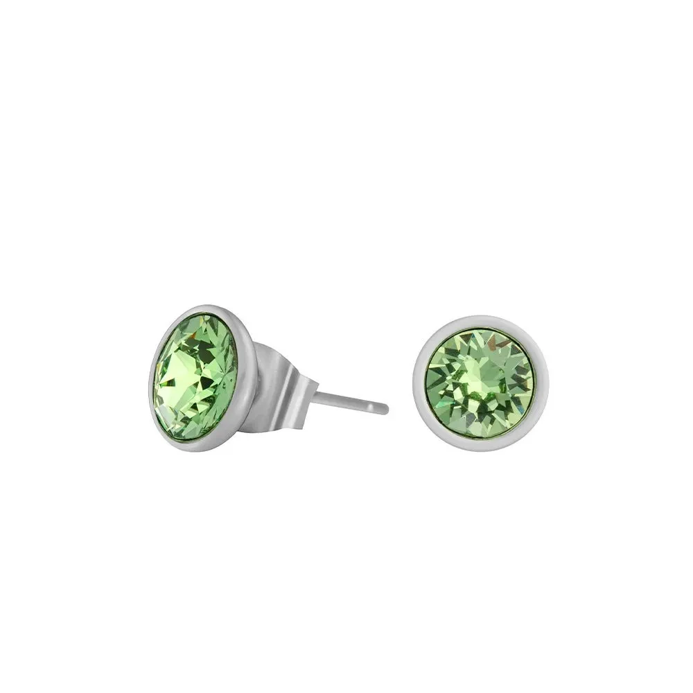 Fiore Luna Пусеты Peridot SWE298 PE S