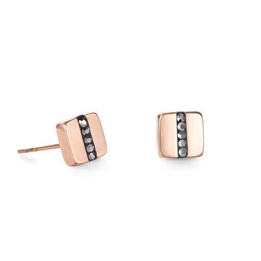 Пусеты Anthracite-Rosegold 0225/21-1223