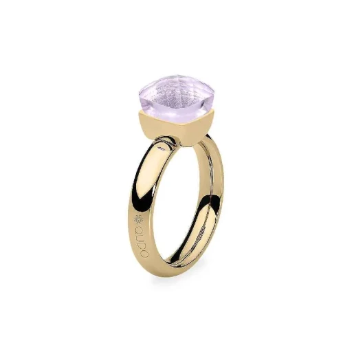 Кольцо Qudo Firenze Rose Water Opal 16.5 мм 611823 R/RG